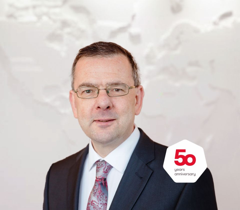 Portrét Clausa Wielanda, vedúceho riadenia rizík, EOS Holding 