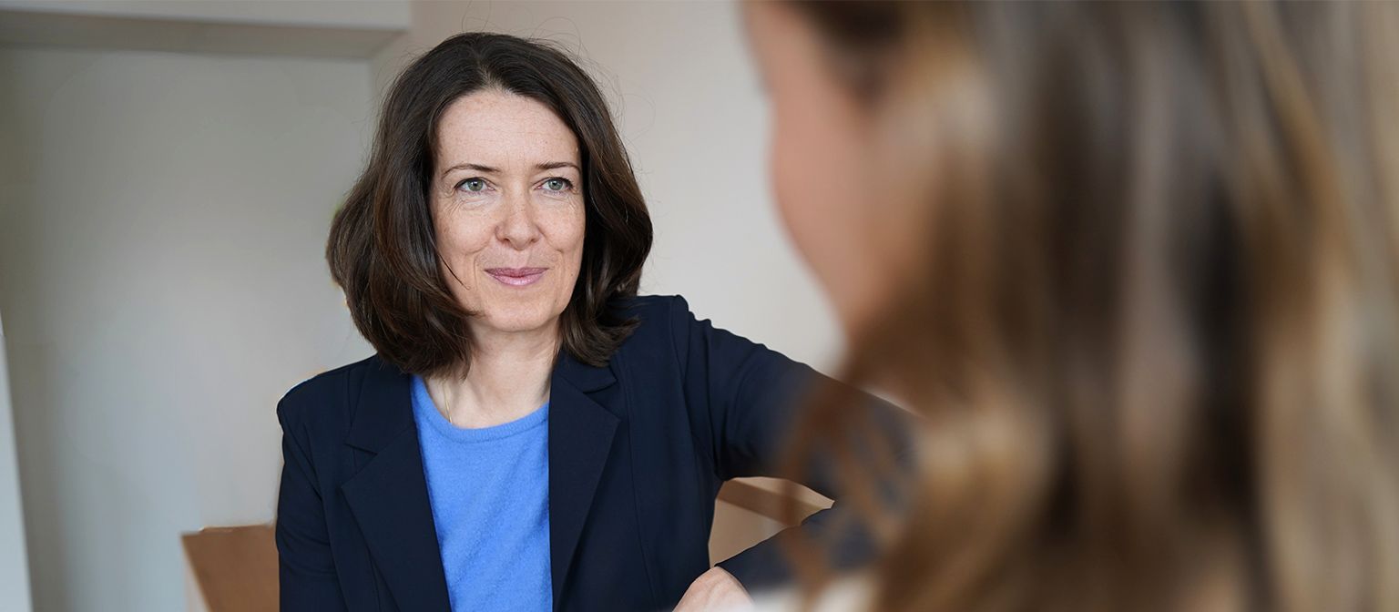 Meike Fabian počas rozhovoru
