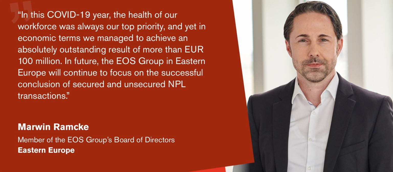 Quote from Marwin Ramcke, Managing Director of the EOS Group and responsible for the Eastern Europe region: "I am pleased that we have managed to overcome the challenges of this year together."