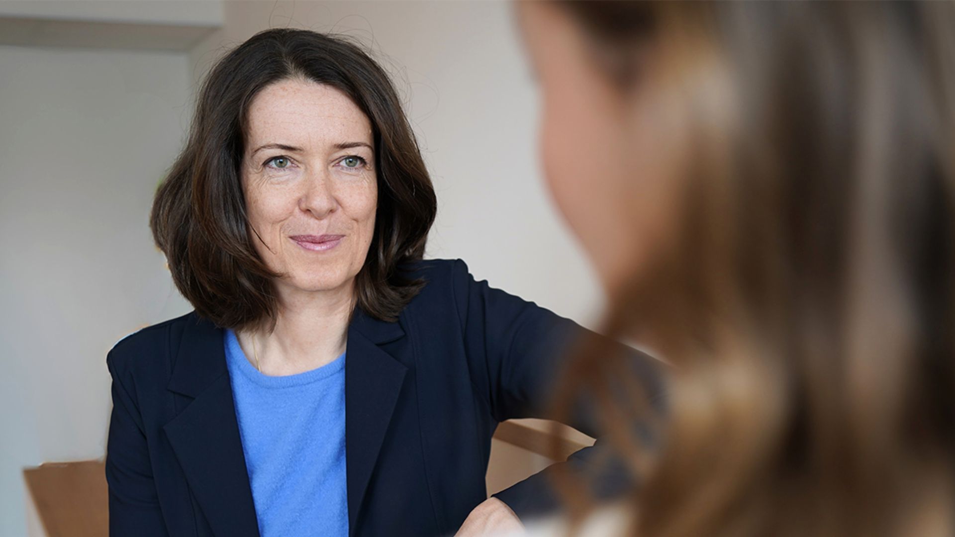 Meike Fabian počas rozhovoru