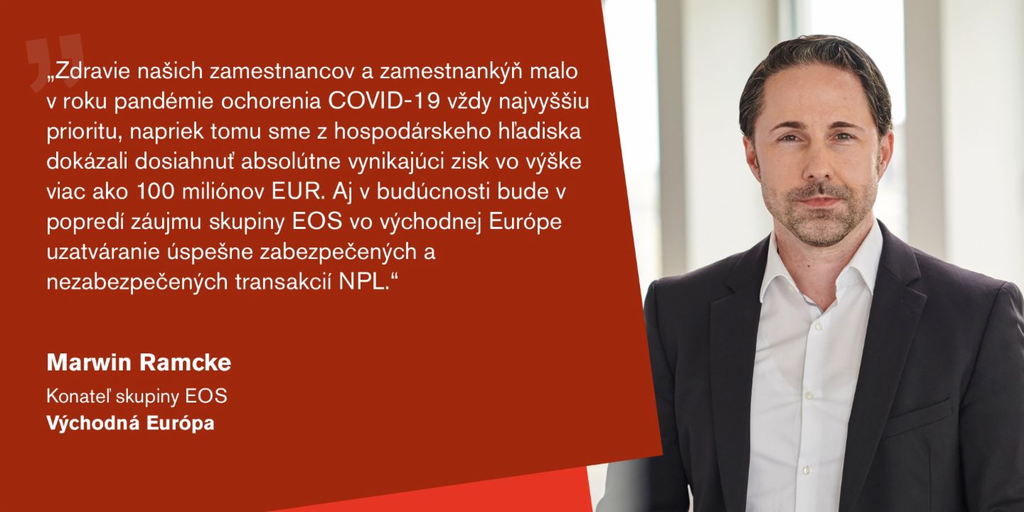 Quote from Marwin Ramcke, Managing Director of the EOS Group and responsible for the Eastern Europe region: "I am pleased that we have managed to overcome the challenges of this year together."