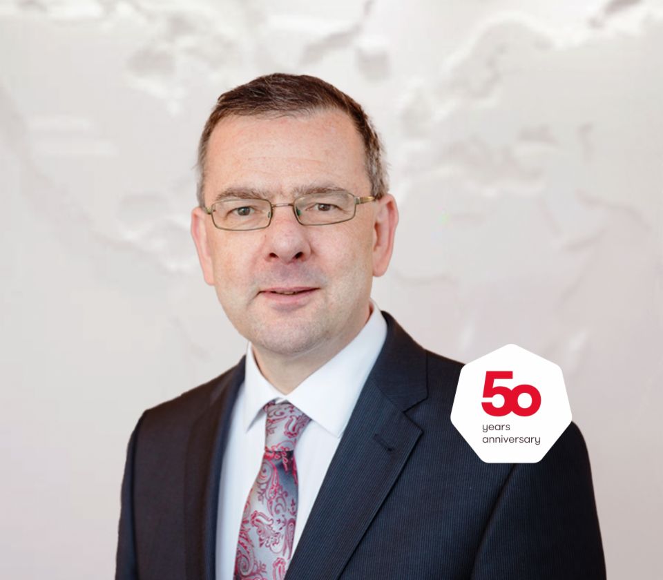 Portrét Clausa Wielanda, vedúceho riadenia rizík, EOS Holding 